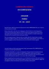 COMUNICATO STAMPA